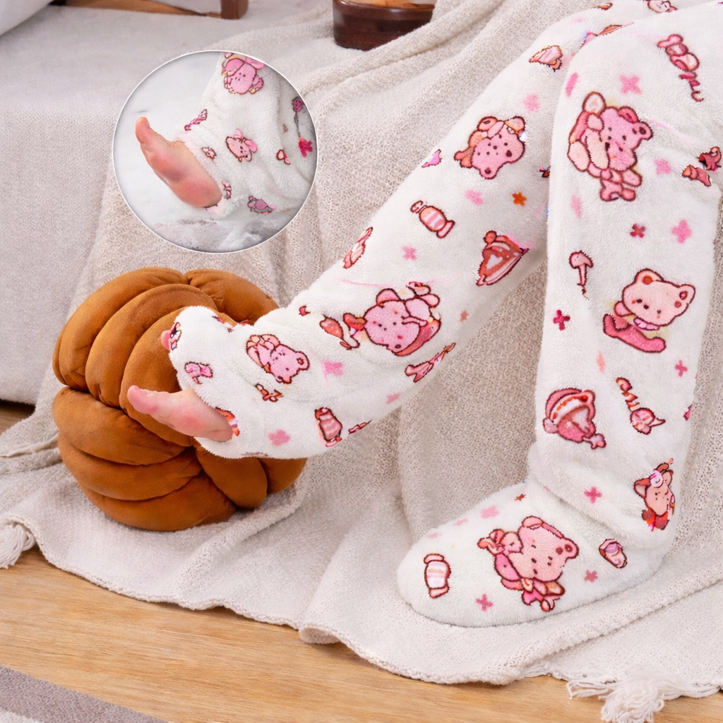 Chaussettes d’hiver Nasma — Style adorable OURS 🧸🧦