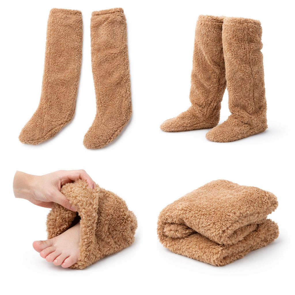 Chaussettes chaudes et douces — Nasma