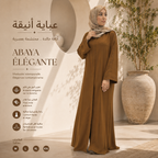 Abaya Anifa Brodée – Sitr Essentials  crepe KOREA